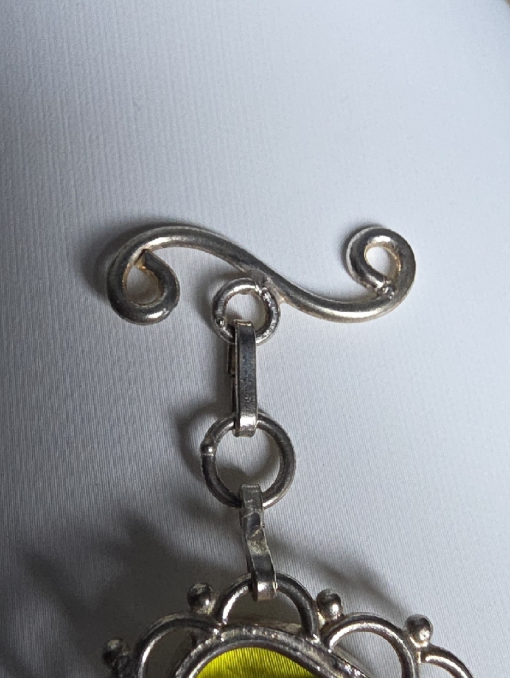 Estate Very Vintage Sterling Silver 925 Bracelet - Picture 9 of 11